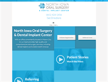 Tablet Screenshot of nioralsurgery.com